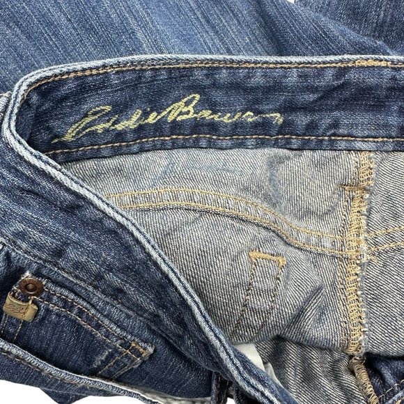 Eddie Bauer Boyfriend Fit Denim Capris (2P) - Picture 10 of 12